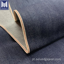 Algodão 100% orgânico 14-15 onças de tecido jeans